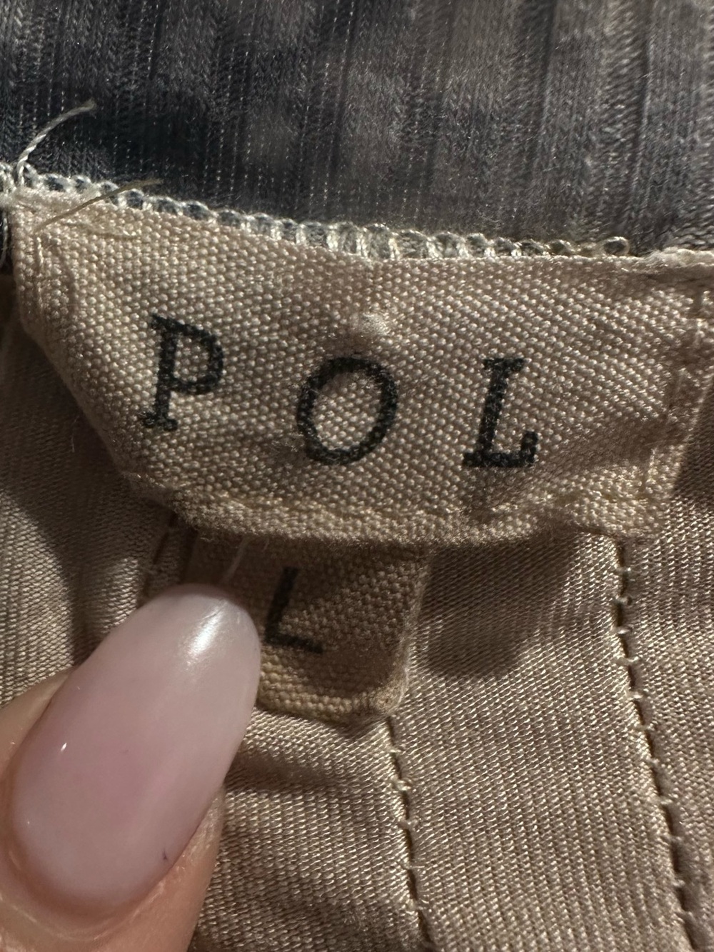 POL Aztec Print Beige Blouse - Picture 9 of 11